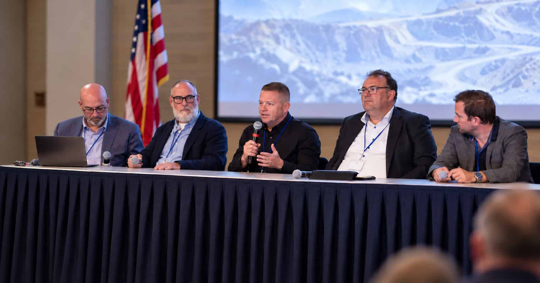 Bill Callahan Jr. of Dispatch360 and skEYEwatch speaks on the Ditch the Spreadsheet AI panel at AggNexus 2026